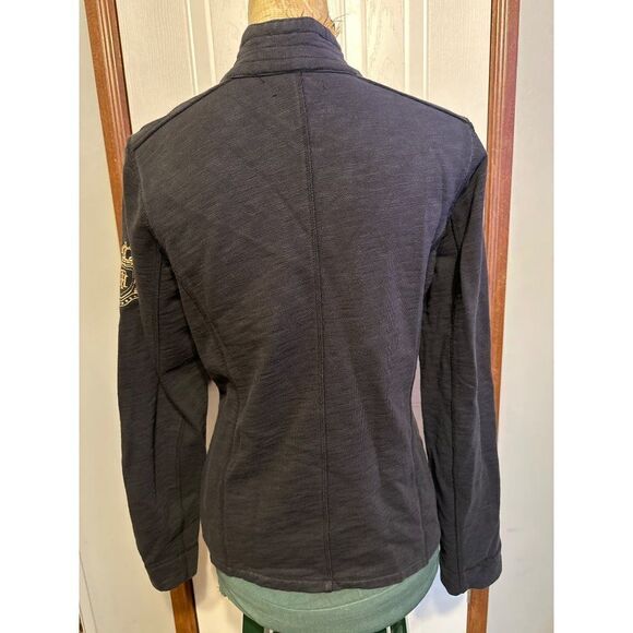 Tommy Hilfiger Navy & Gold Military Cut Jacket Size Medium - Picture 3 of 16